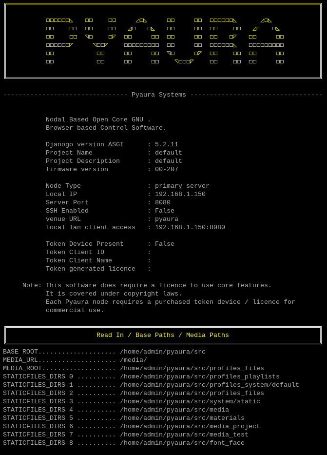 Pyaura Boot Page